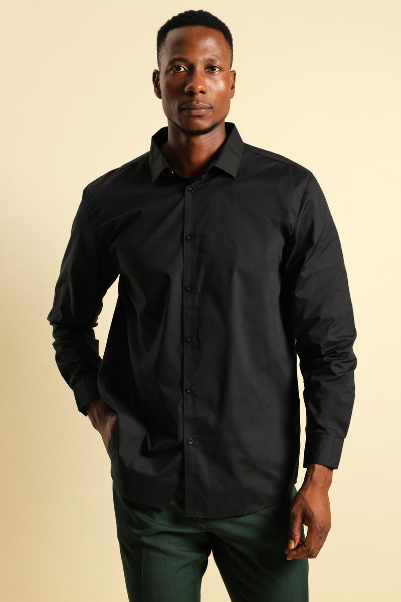 Easy Care Shirt - Black