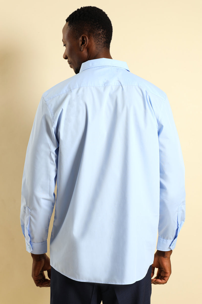 Easy Care Shirt - Light Blue