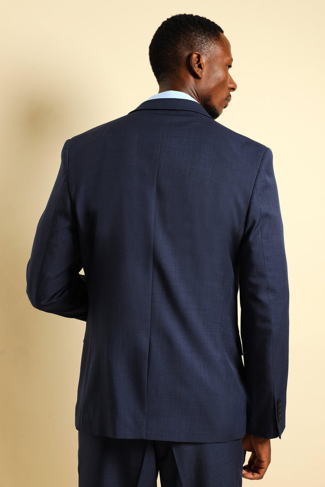 Regular Fit Essential Suit Jacket - Navy