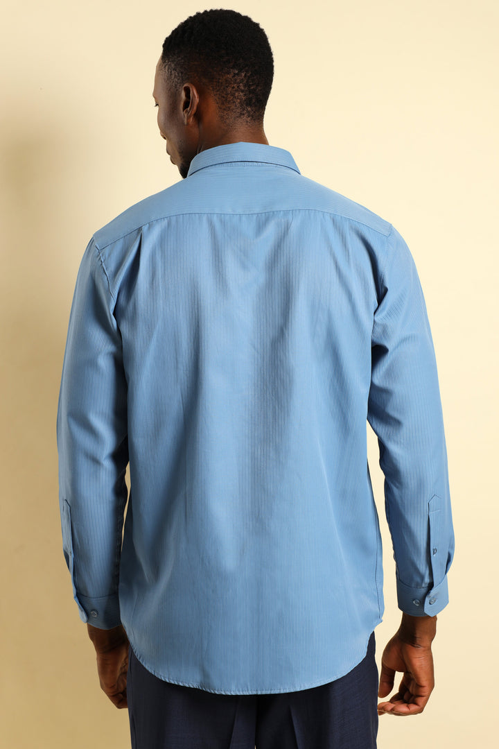 Summer Dobby Shirt - Airforce