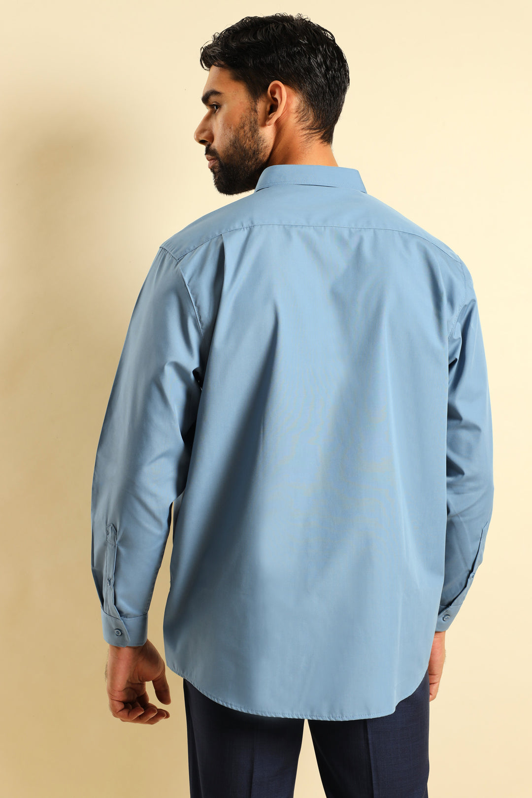 Easy Care Long Sleeve Shirt - Airforce
