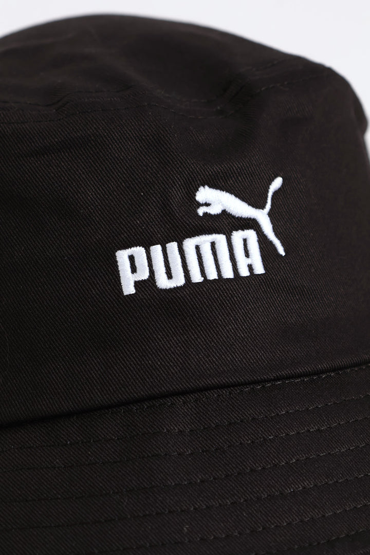 Essential No.1 Logo Bucket Hat - Black