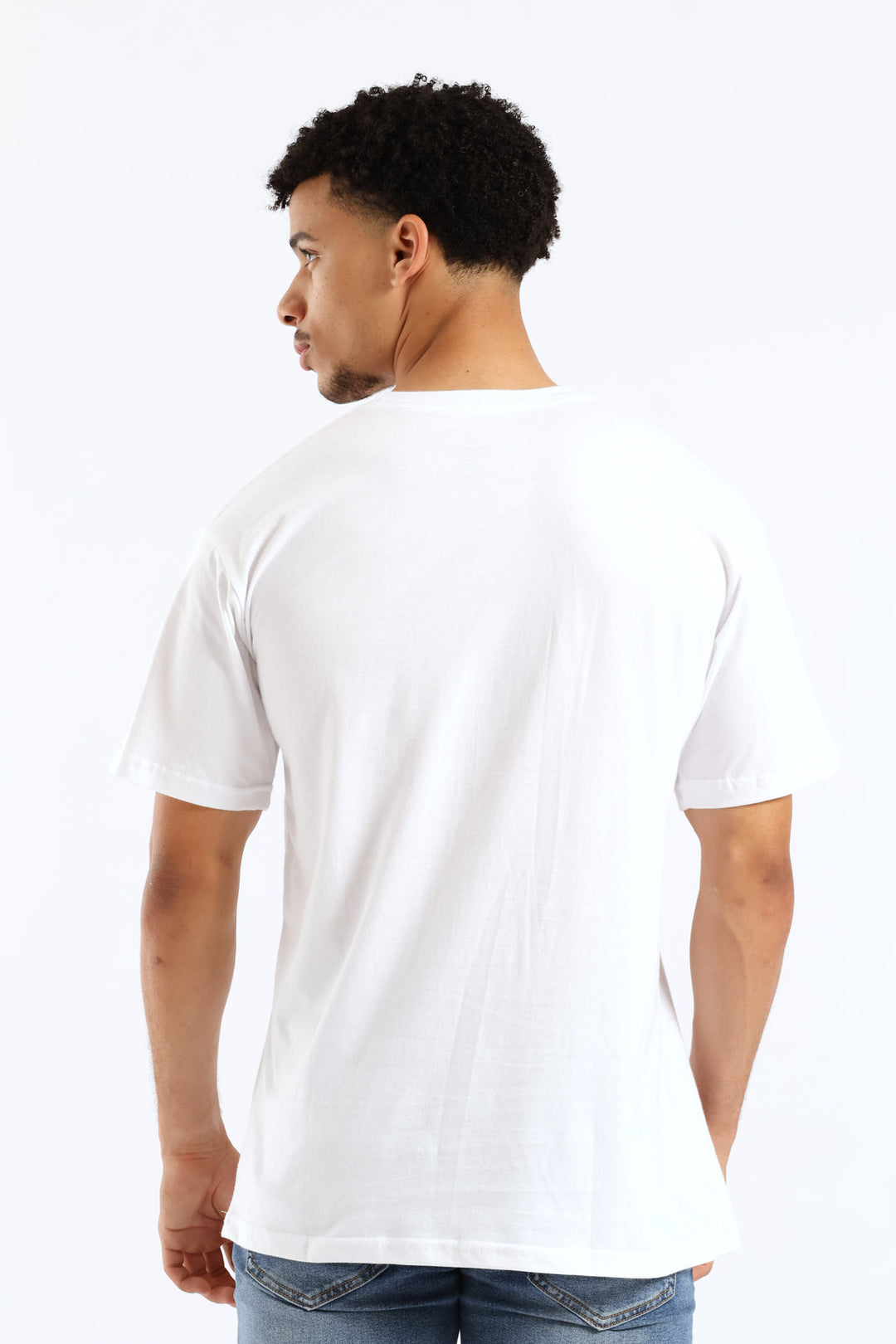 City Print Tee - White
