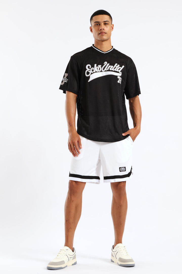 Basketball Shorts - White