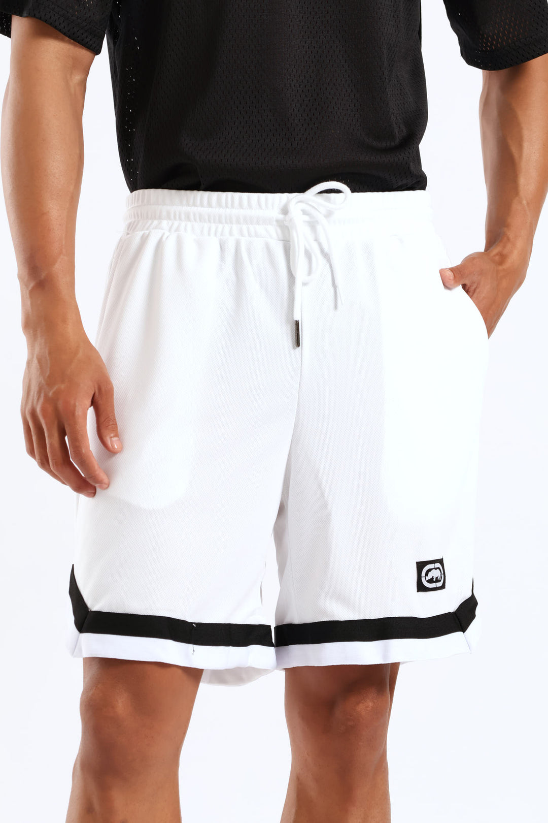 Basketball Shorts - White