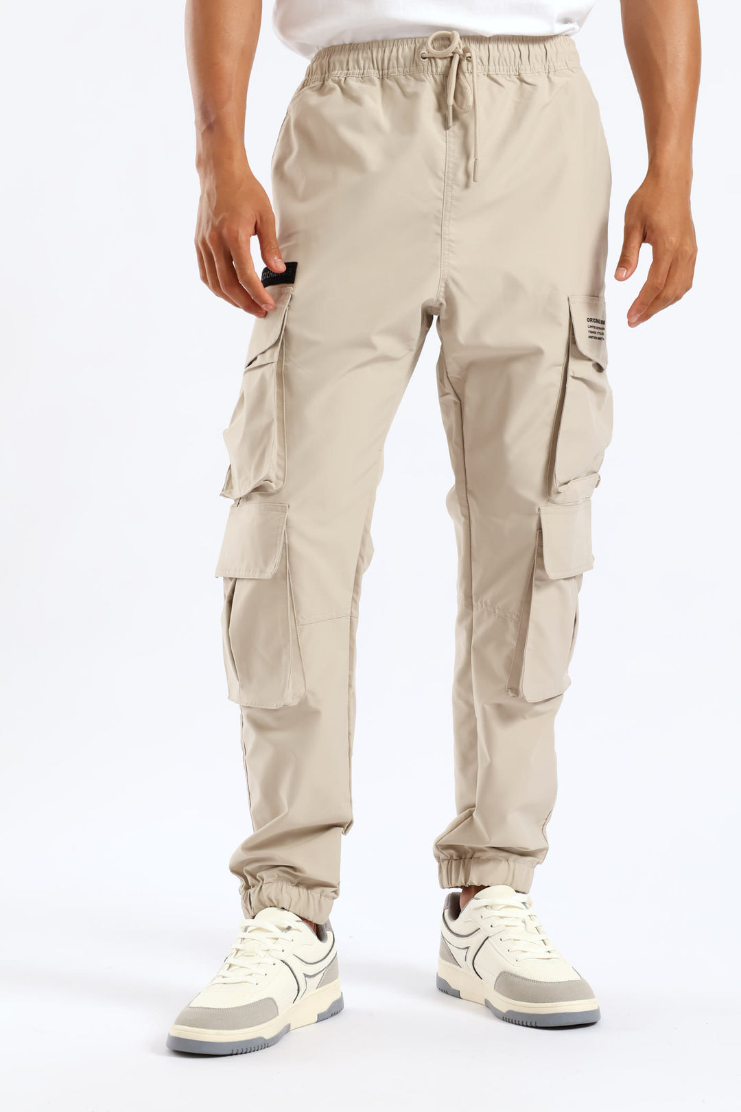 Multi Pocket Cargo Pant - Stone