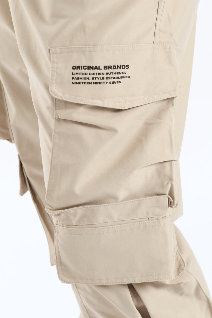 Multi Pocket Cargo Pant - Stone