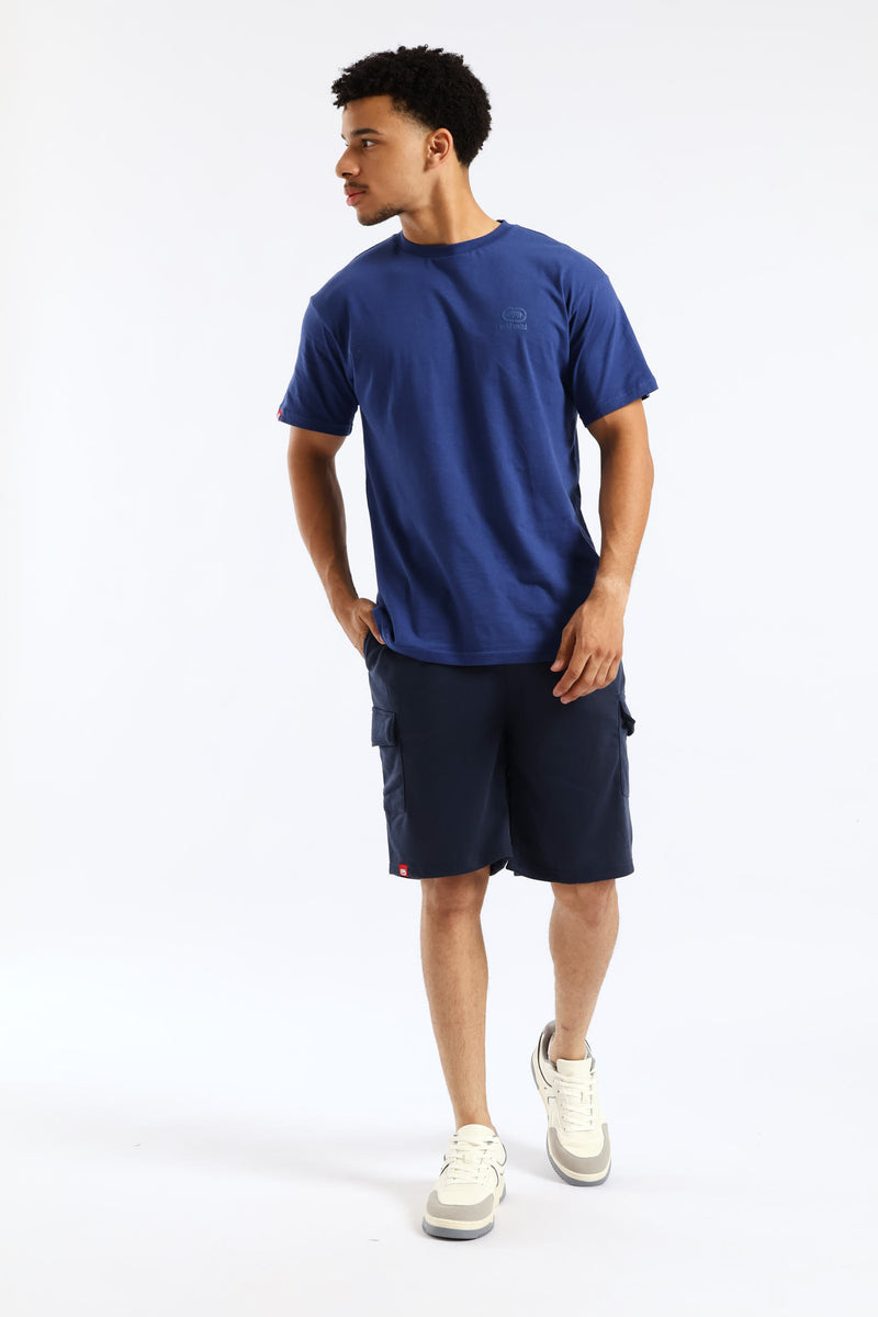 Cargo Fleece Shorts - Navy