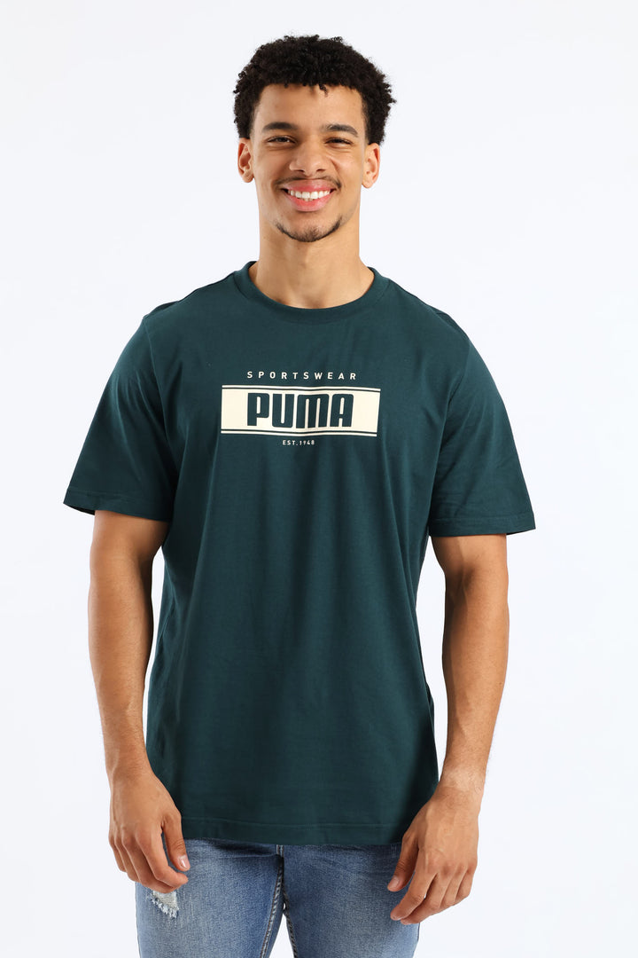Graphic Sportswear Tee - Forest Green