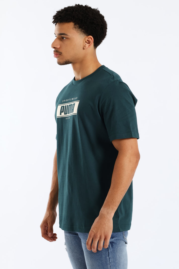 Graphic Sportswear Tee - Forest Green