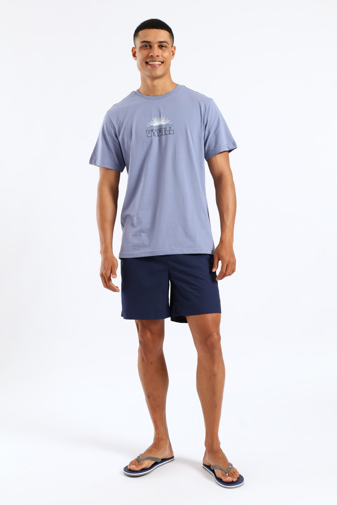 Ray & Waves Tee - Blue