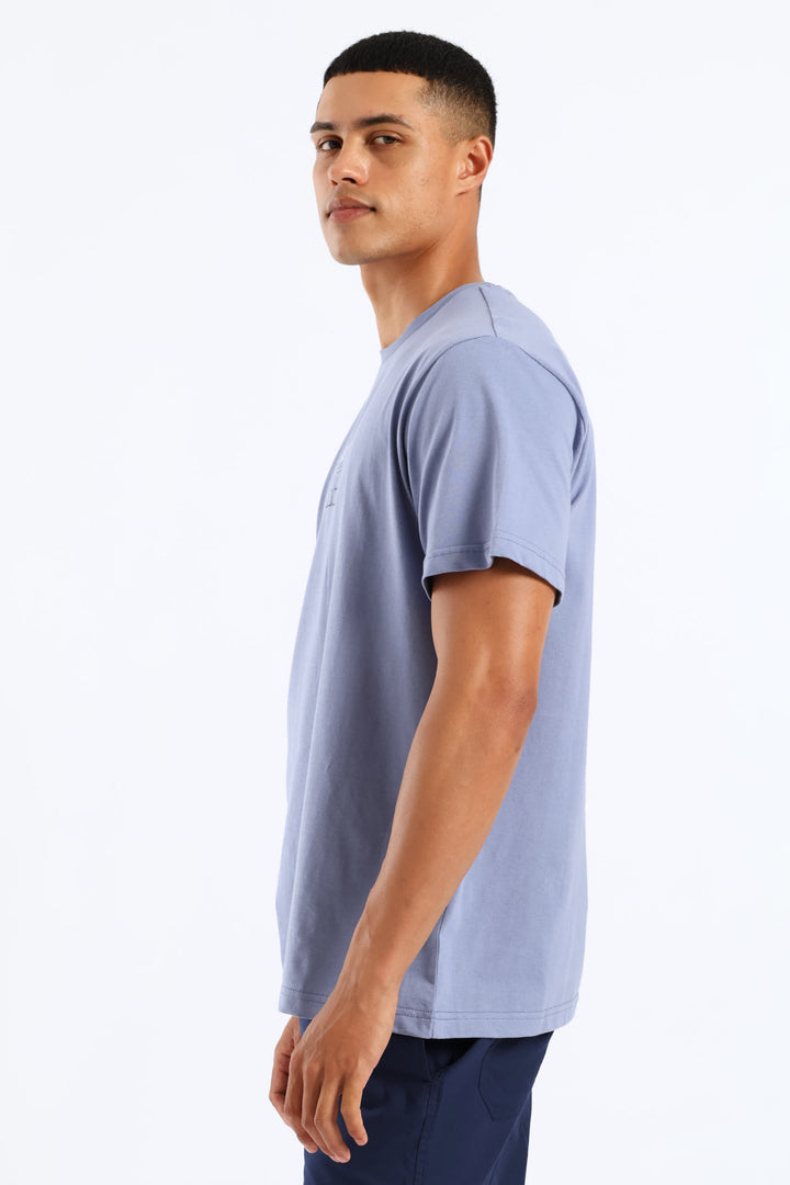 Ray & Waves Tee - Blue