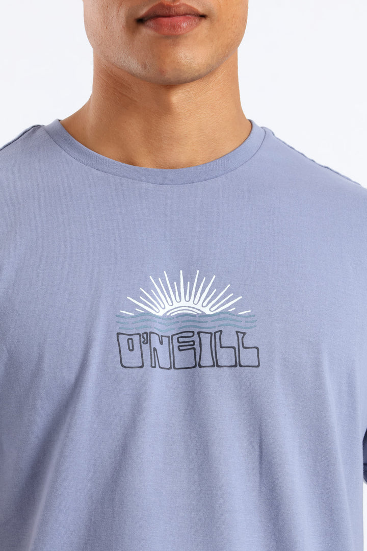 Ray & Waves Tee - Blue