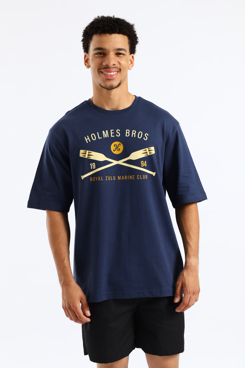 Royal Zulu Tee - Navy