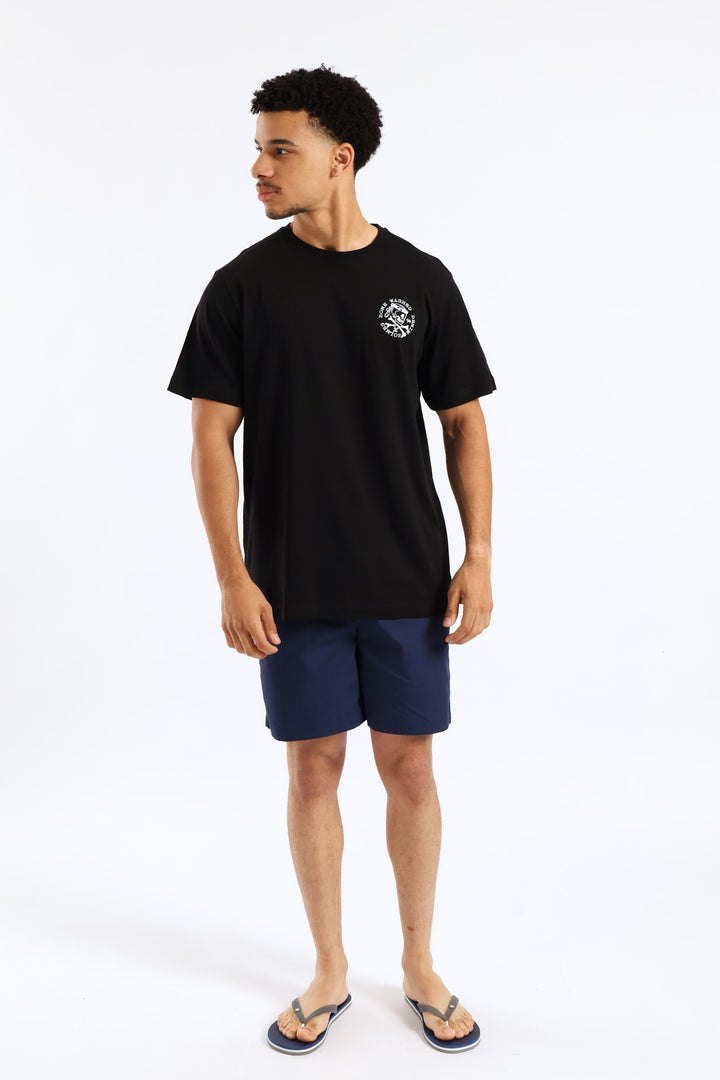Denim Tee - Black