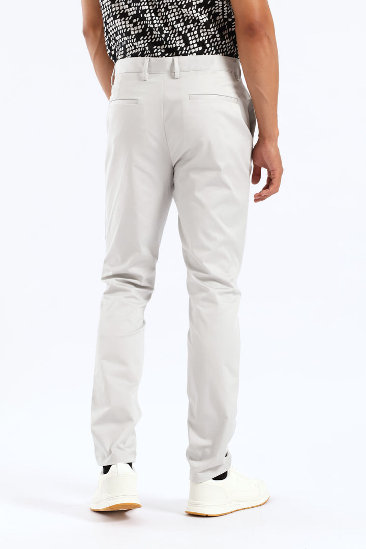 Slim Smart Chino Trouser - Grey