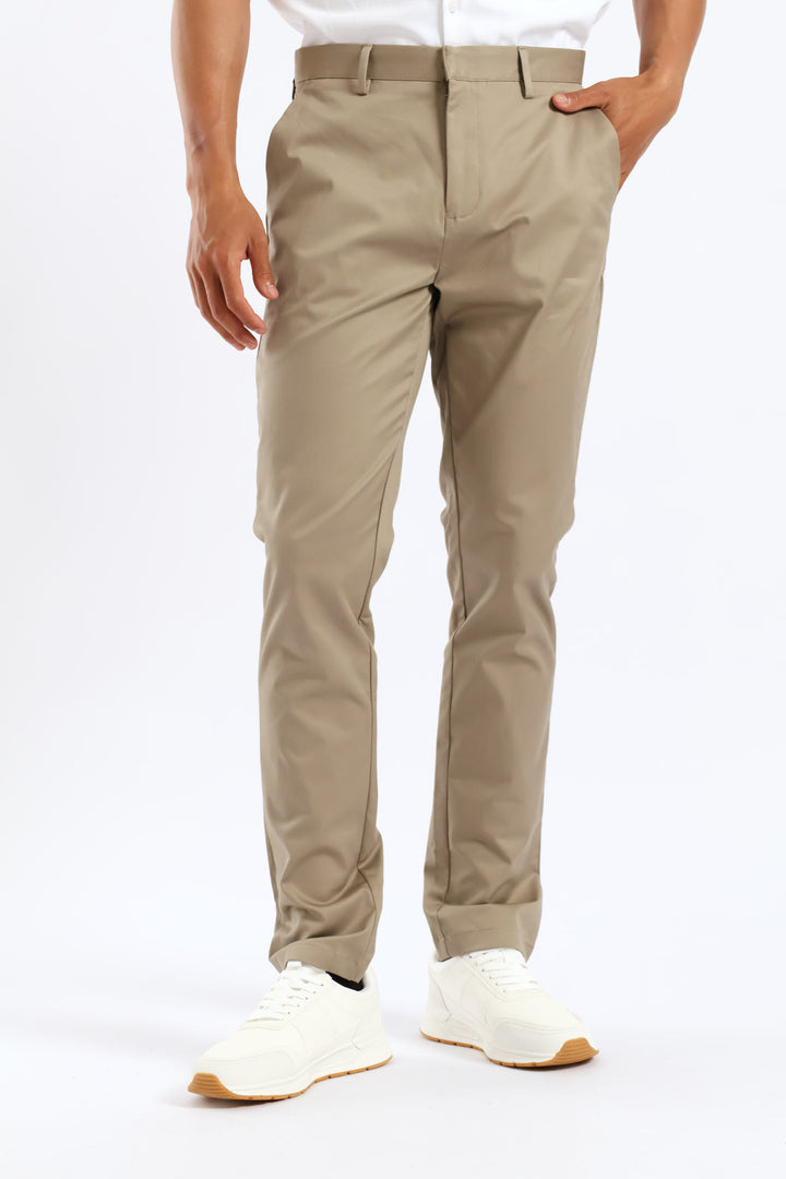 Slim Smart Chino Trouser - Camel