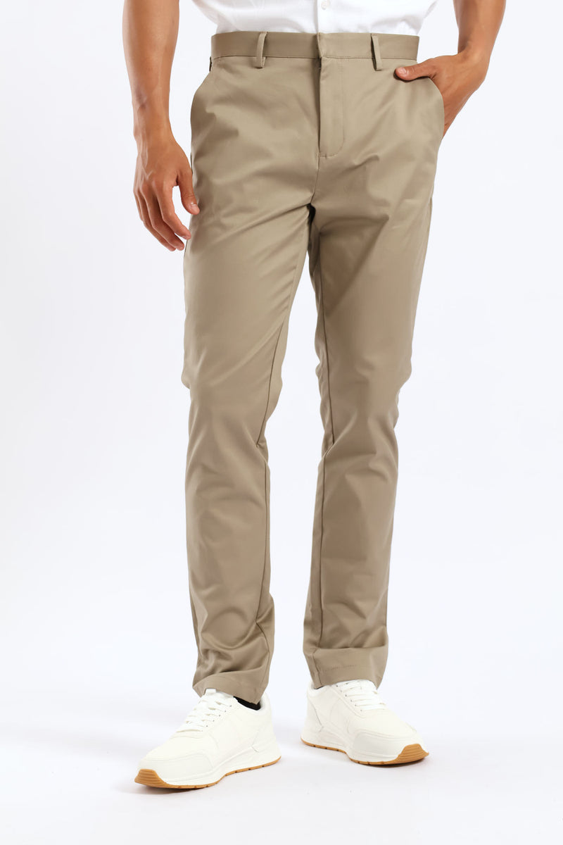 Slim Smart Chino Trouser - Camel