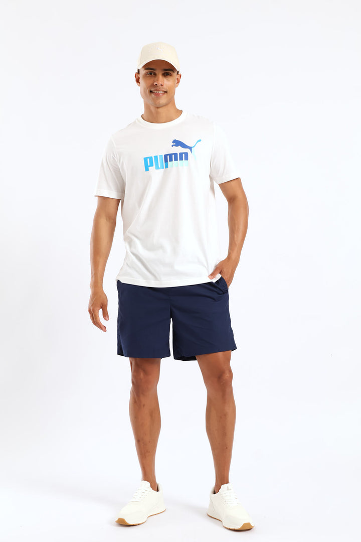 Smu No. 1 Logo Tee - White