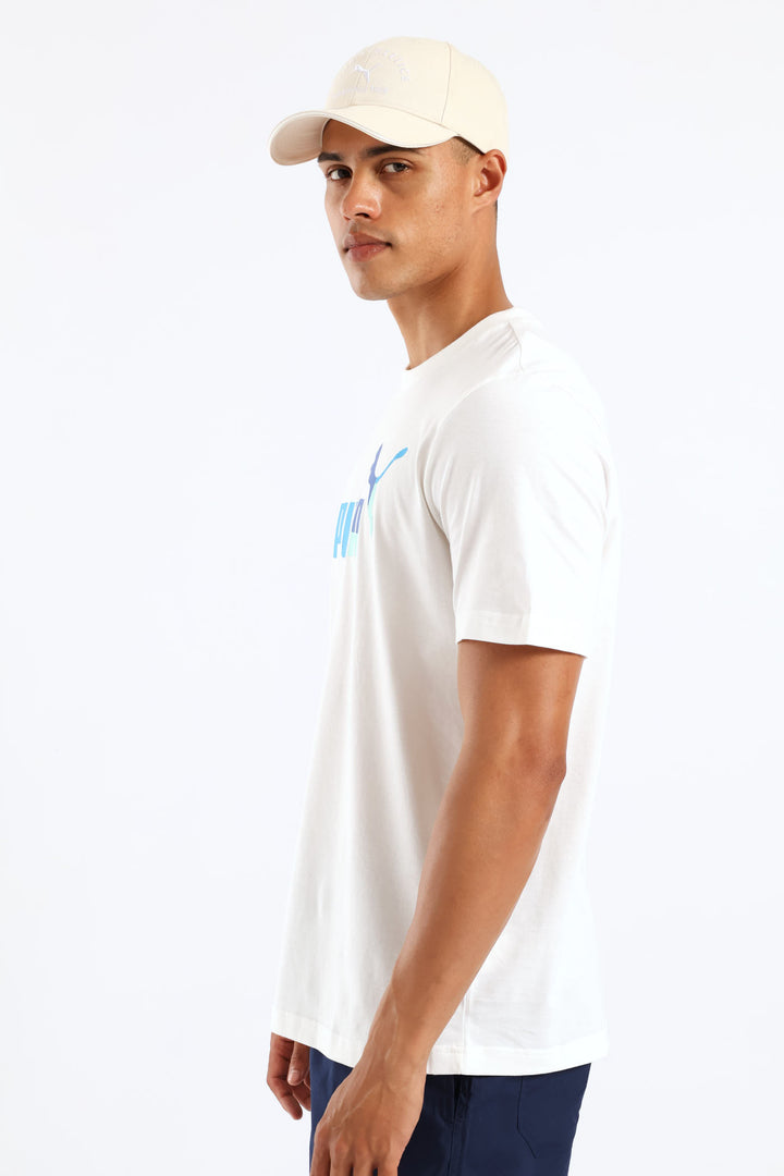 Smu No. 1 Logo Tee - White