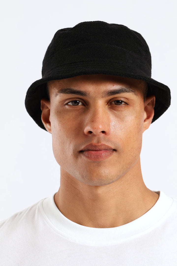 Dots Bucket Hat - Black