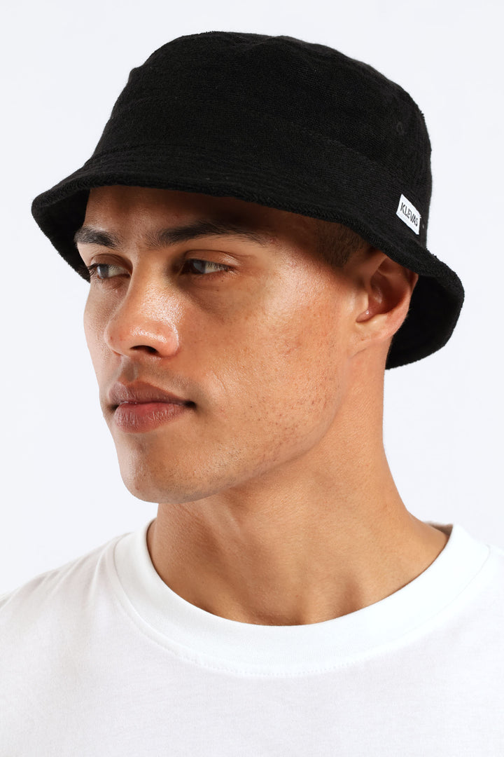 Dots Bucket Hat - Black