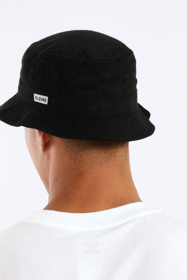Dots Bucket Hat - Black