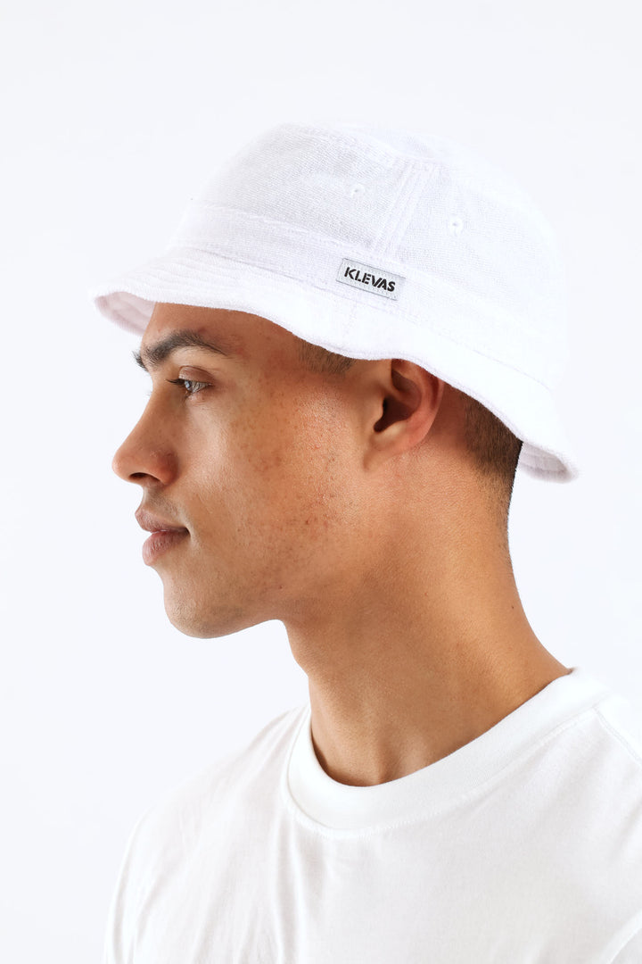 Dots Bucket Hat - White