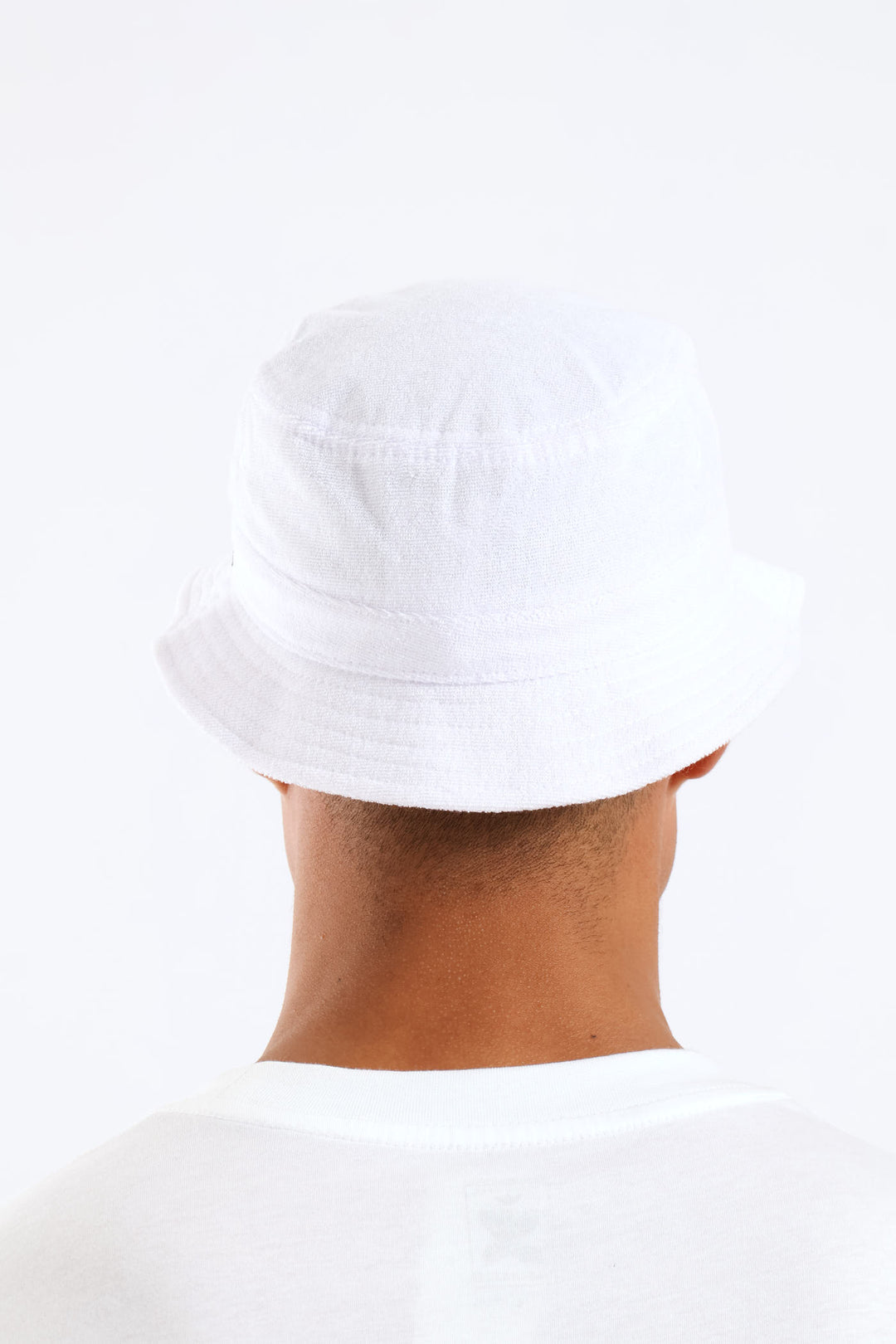 Dots Bucket Hat - White