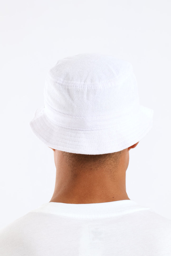 Dots Bucket Hat - White