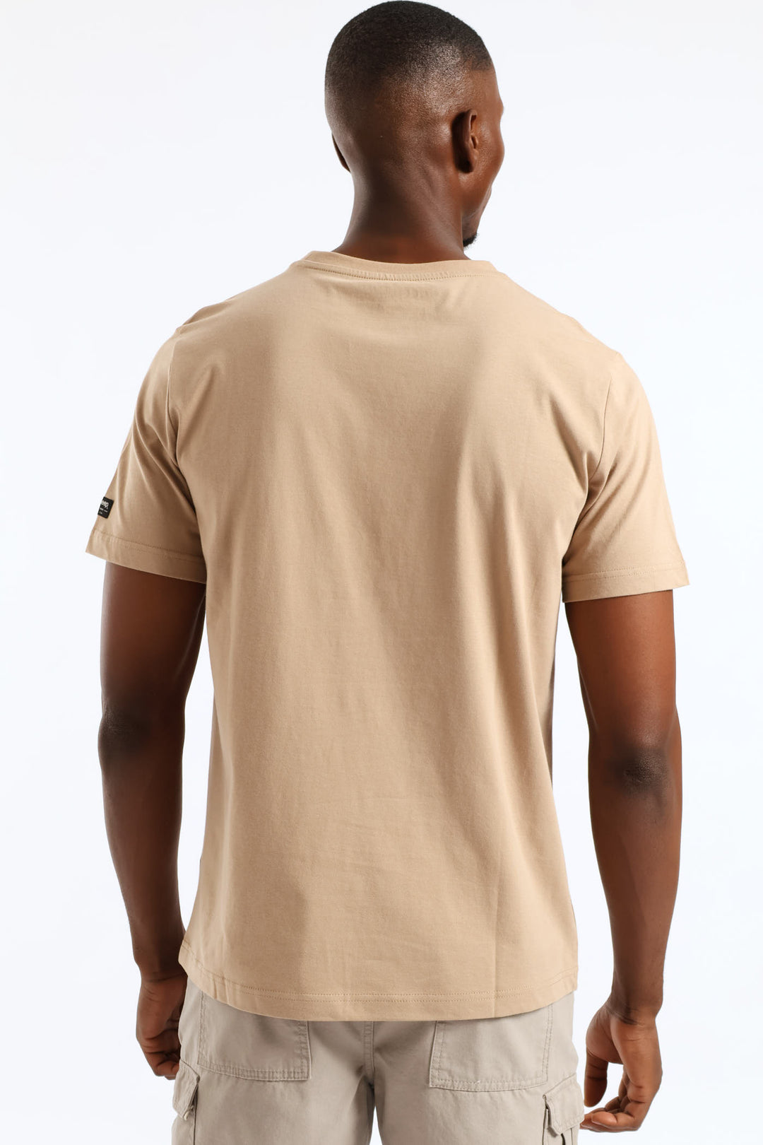 Rombus Graphic Tee - Khaki