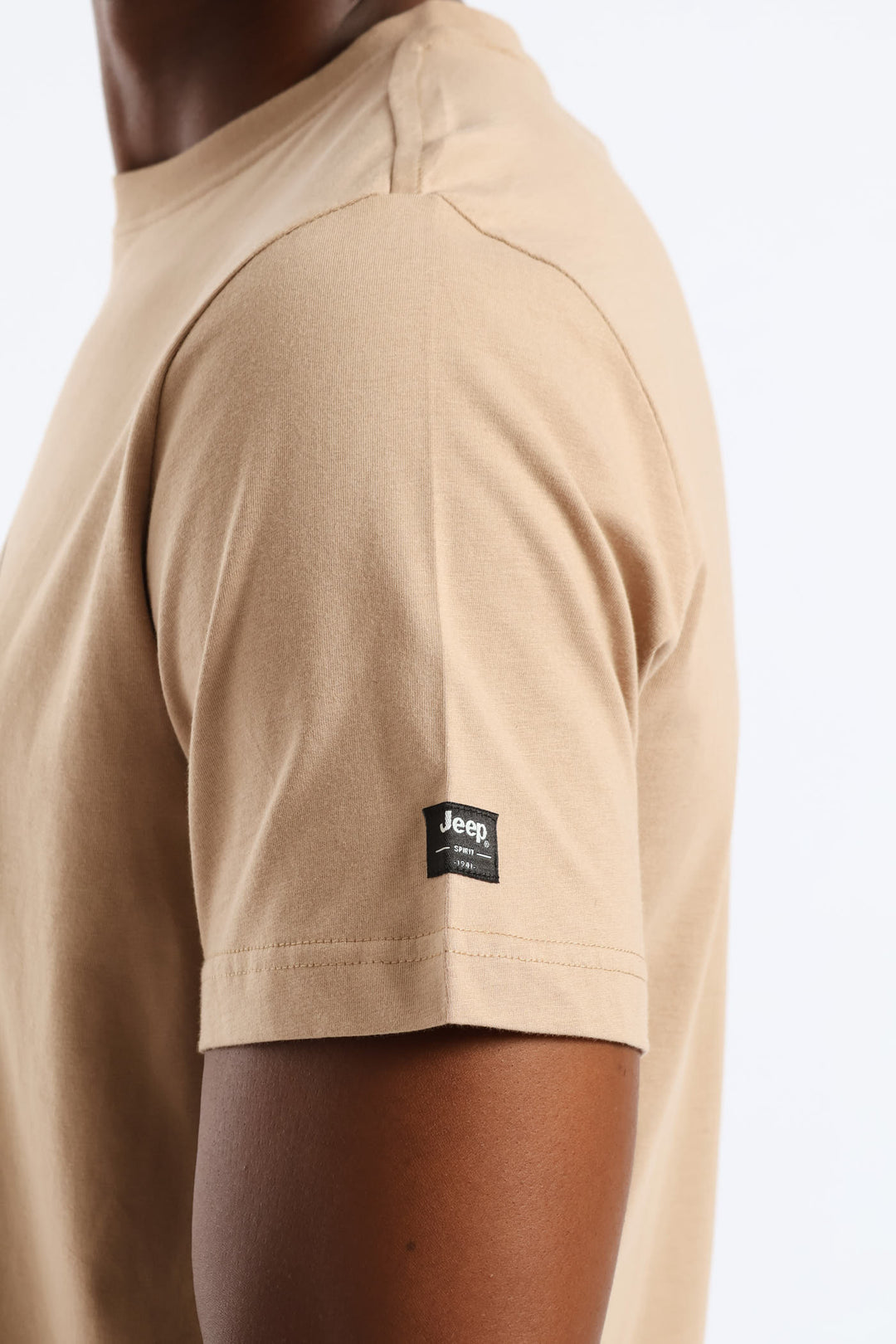 Rombus Graphic Tee - Khaki