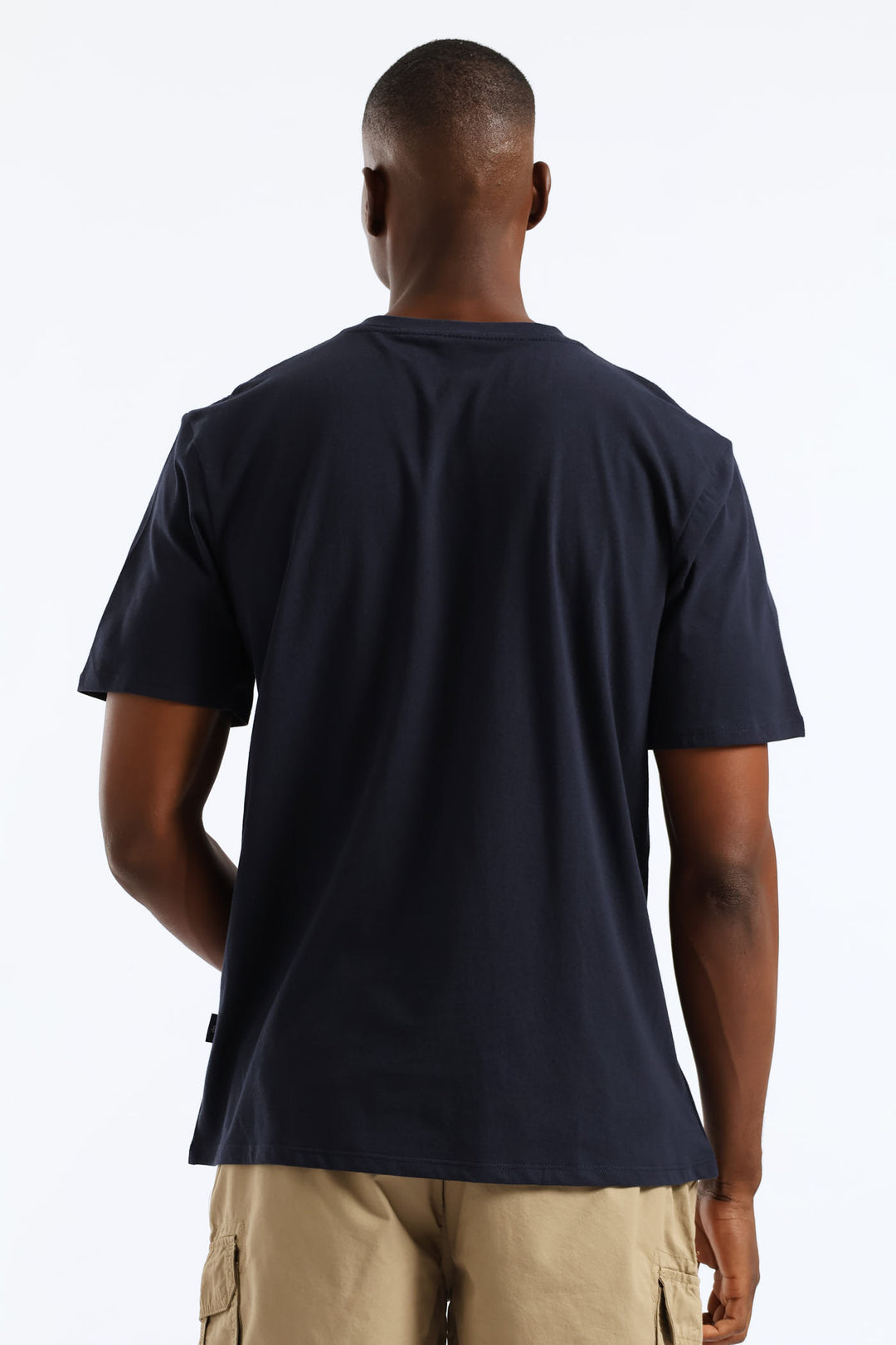 Superior Quality Label Tee - Navy