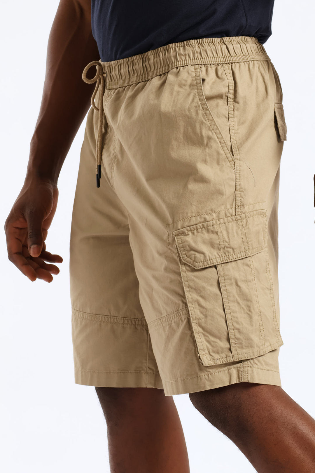 Cargo Pull On Short - Taupe