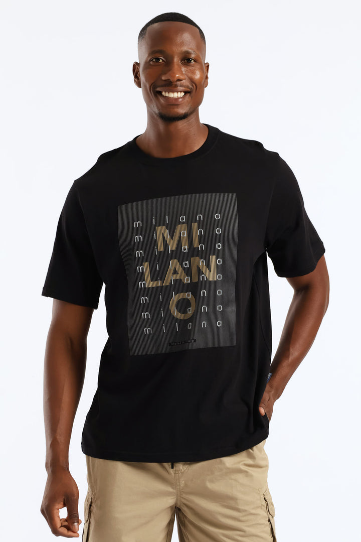 Milano Hd Tee - Black