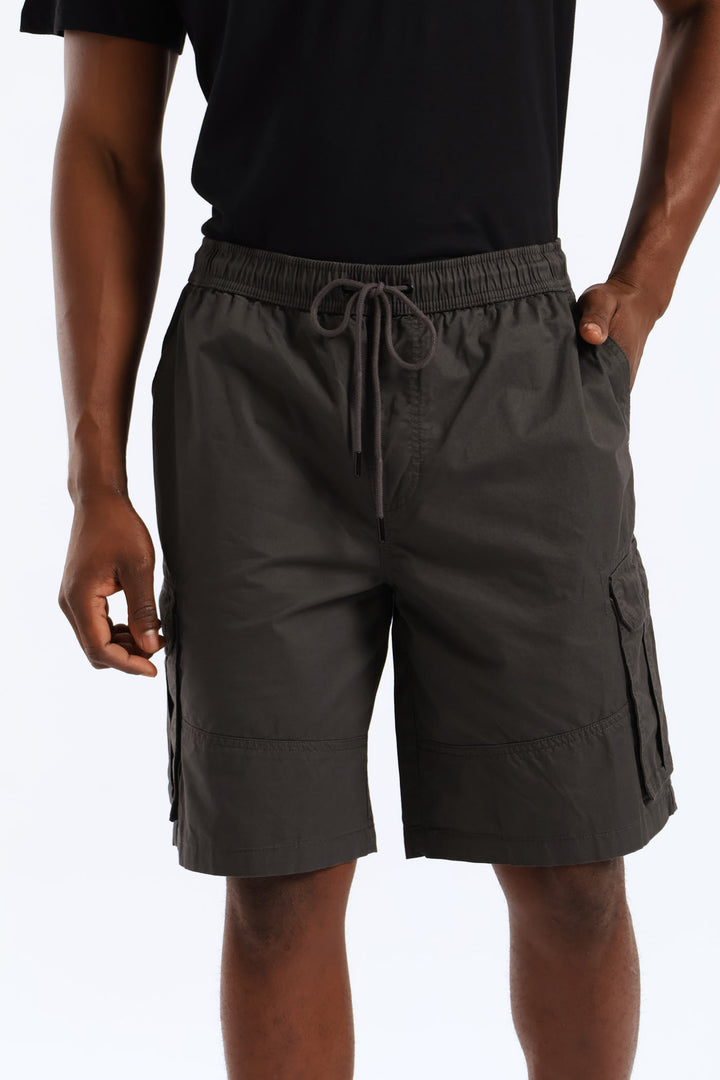 Cargo Pull On Short - Charcoal