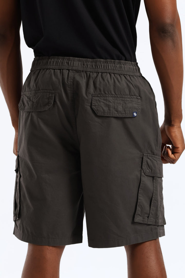 Cargo Pull On Short - Charcoal