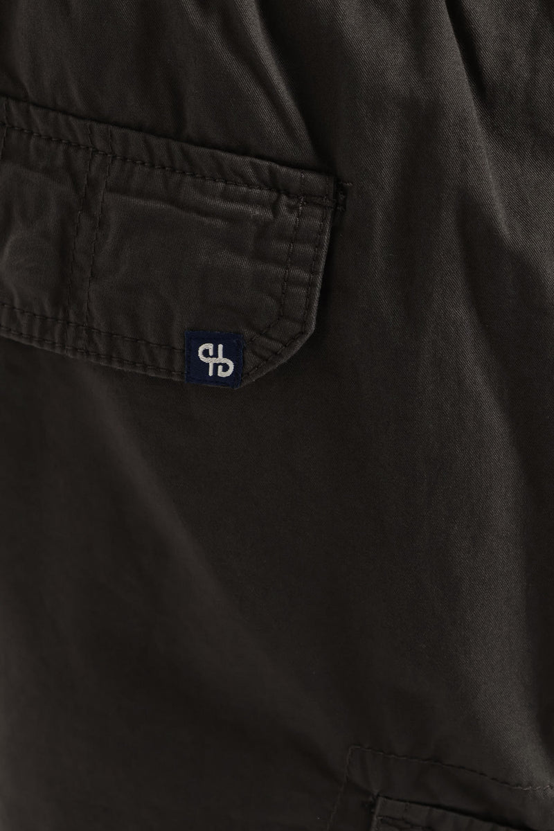 Cargo Pull On Short - Charcoal