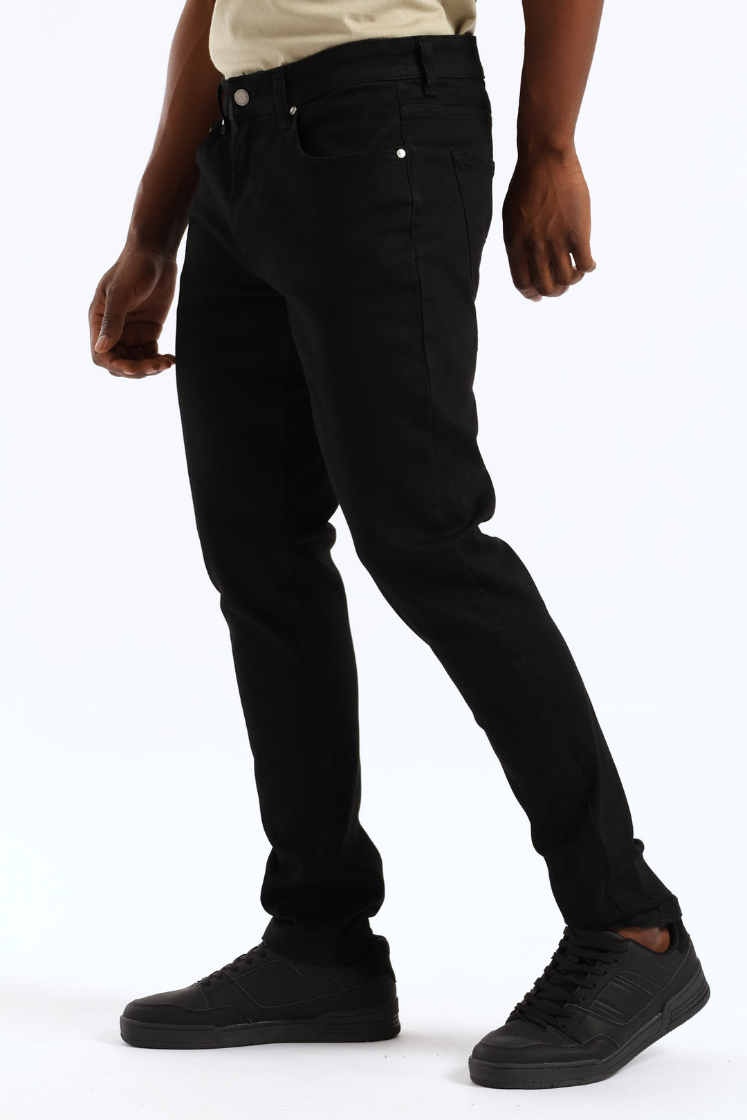 Peter Slim Leg Denim - Black