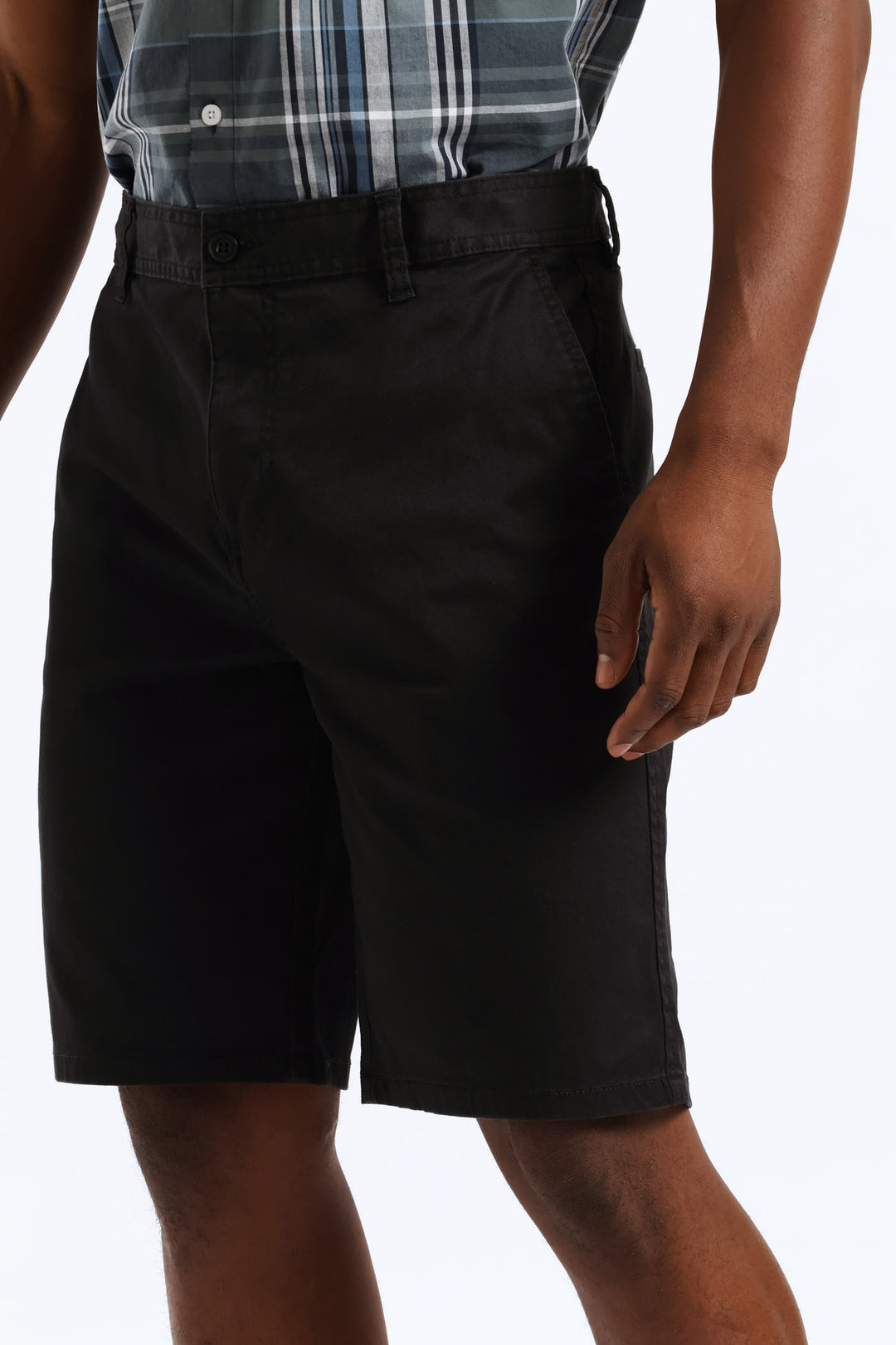 Plain Chino Short - Black
