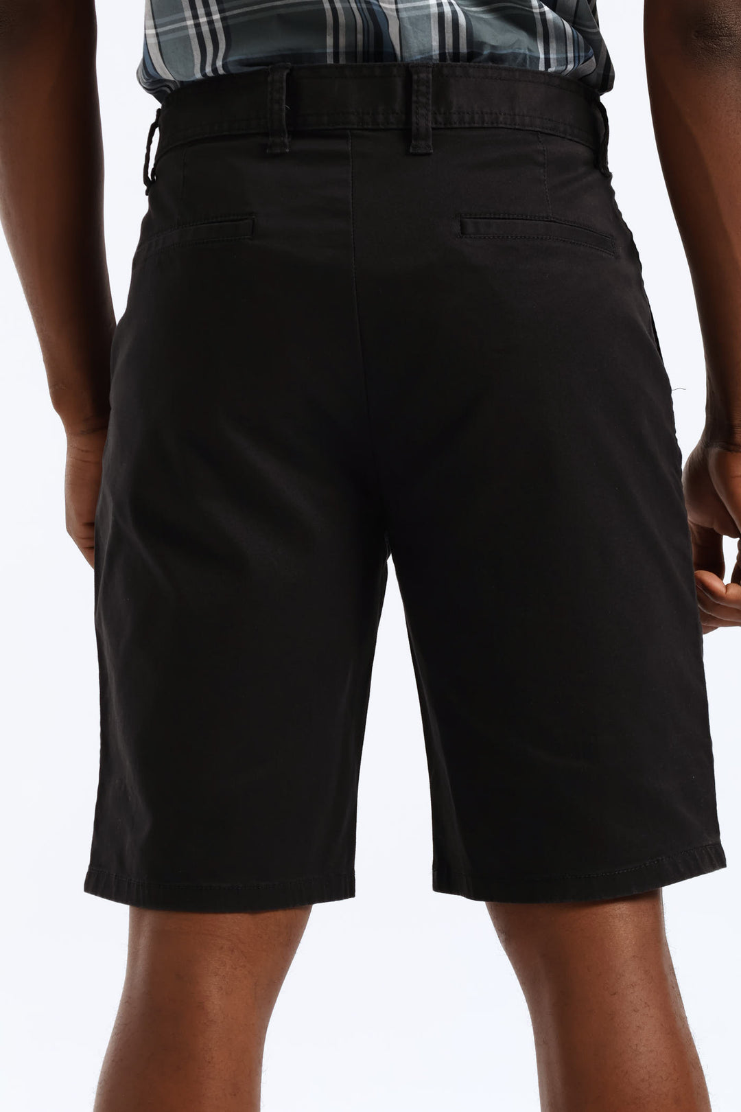 Plain Chino Short - Black