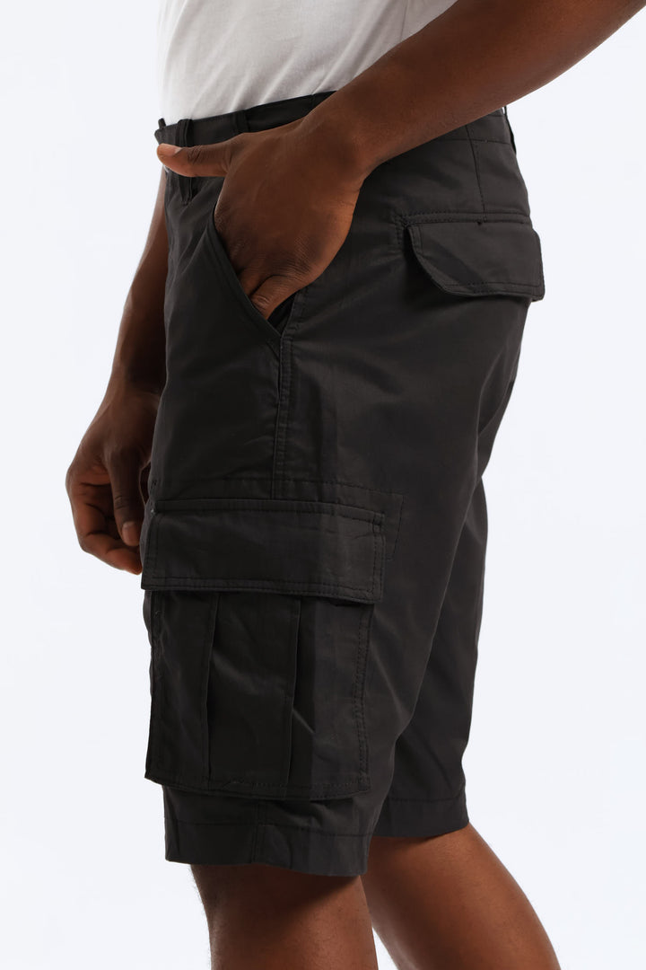 Bellows Cargo Short - Black