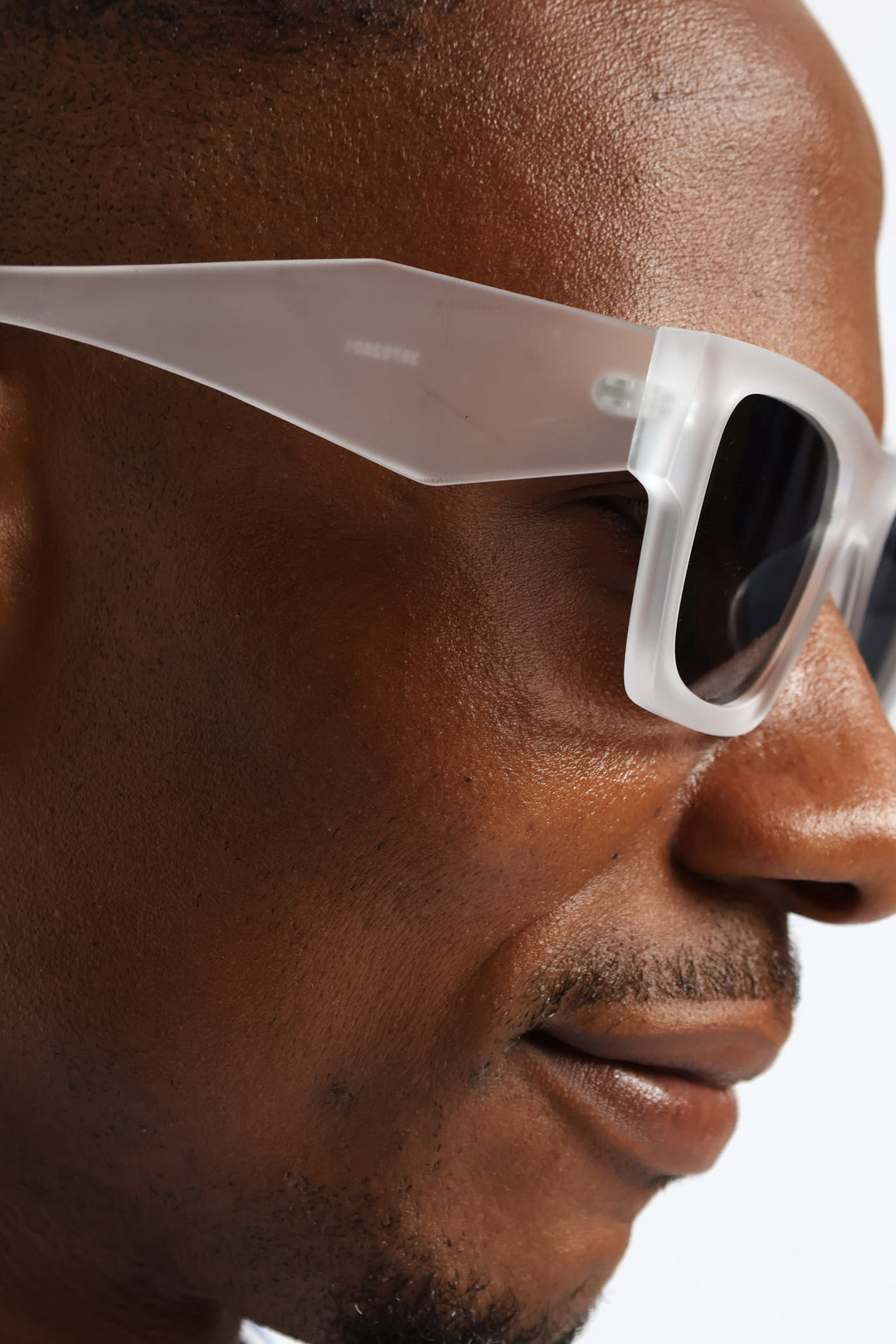 Rubber Clear Sunglasses - Charcoal