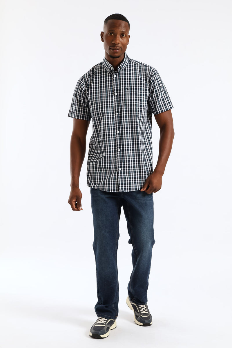 Fashion Straight Denim - Dark Wash