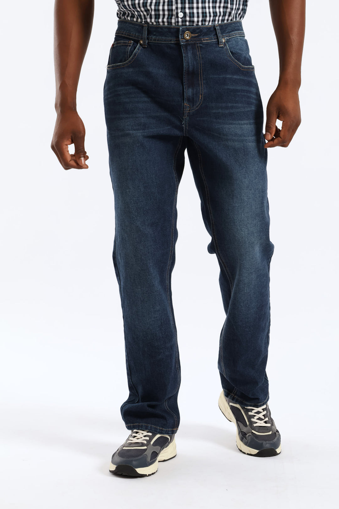 Fashion Straight Denim - Dark Wash