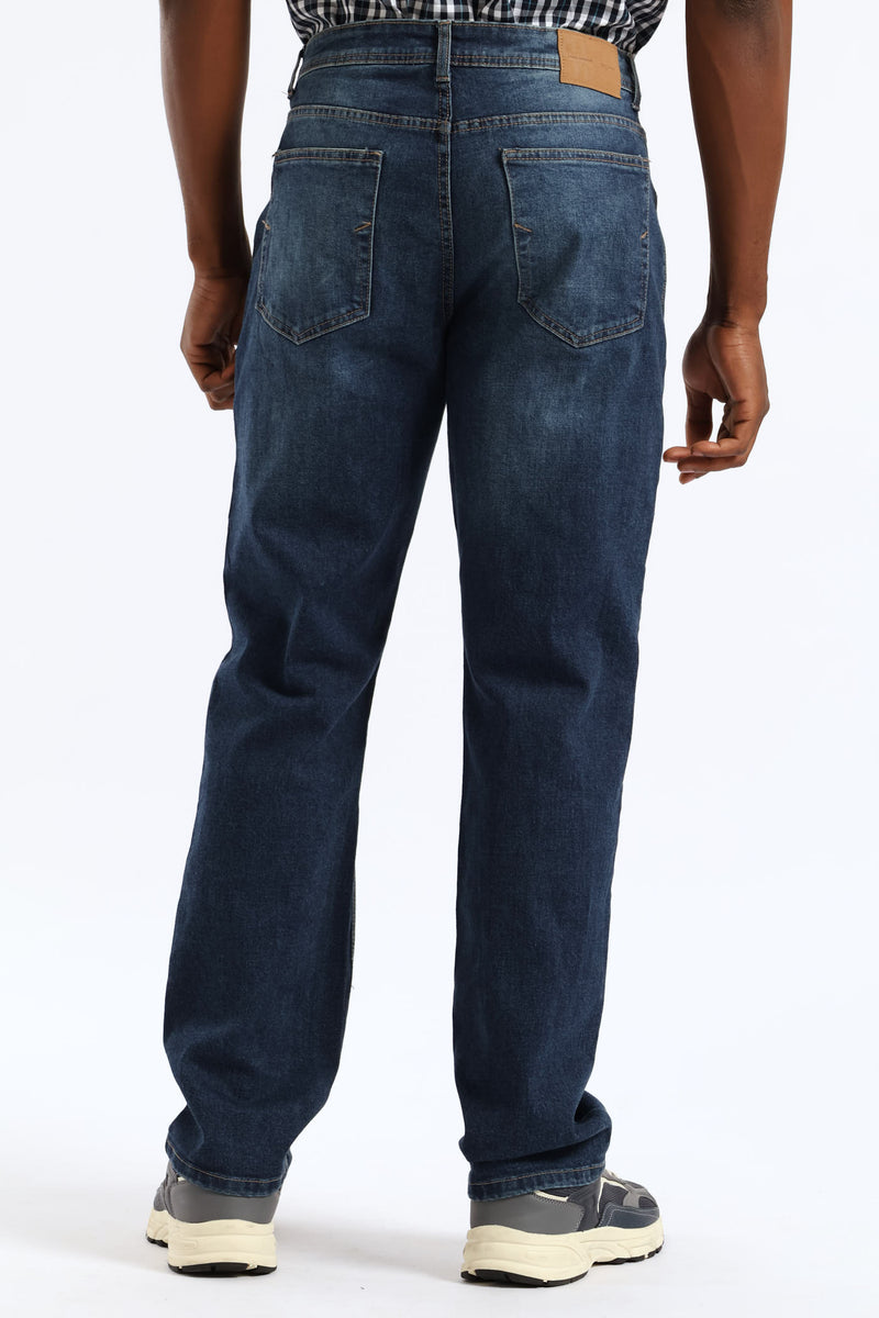 Fashion Straight Denim - Dark Wash