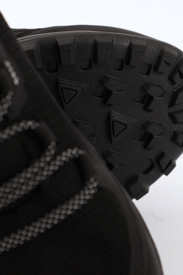 Paragon Mesh Lace Up Trainer - Black