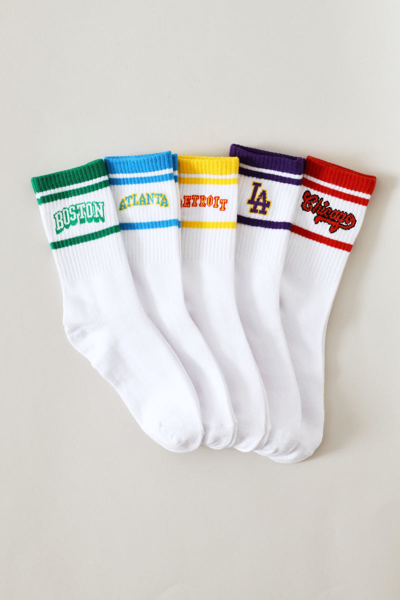 Boys 5 Pack Anklet Sock - Multi