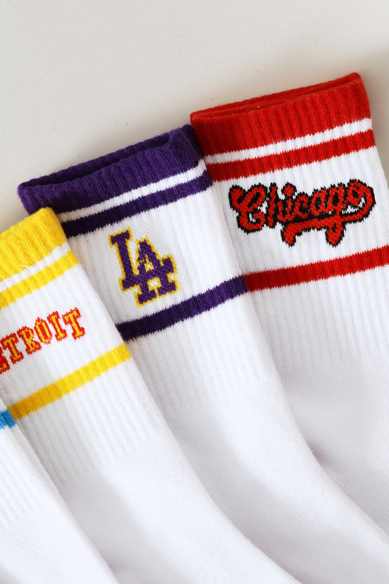 Boys 5 Pack Anklet Sock - Multi