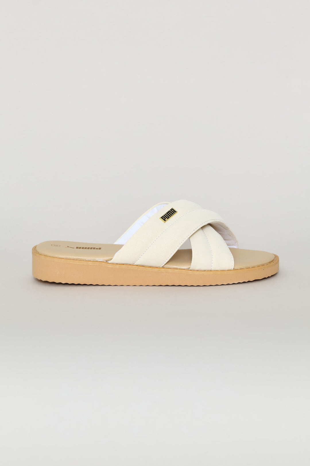 Gracecat Path Feather Zadp Sandal - White